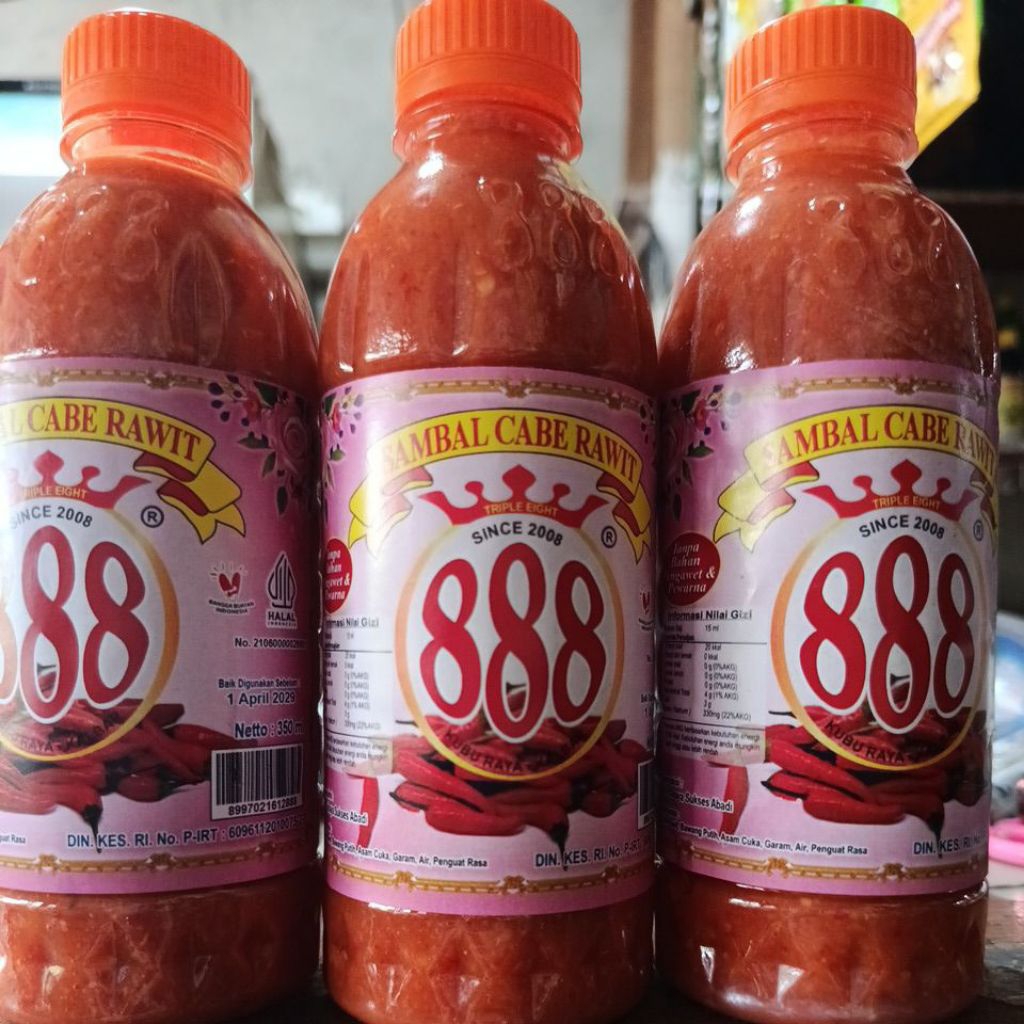 Cabe botol 888 350 ml