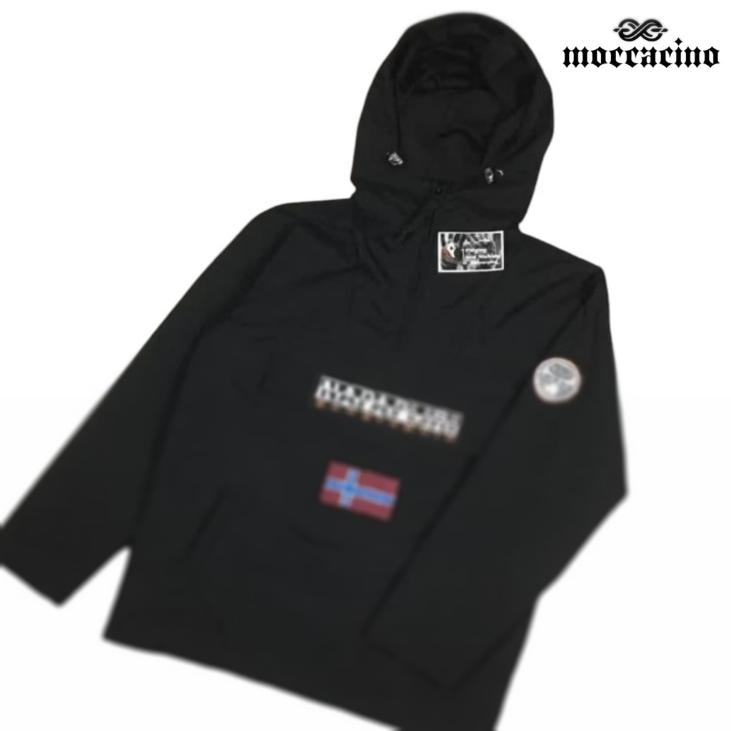 JAKET CAGOULE NAPA-PIJRI DOUBLE LAYER - JAKET TAHAN ANGIN WATERPROOF