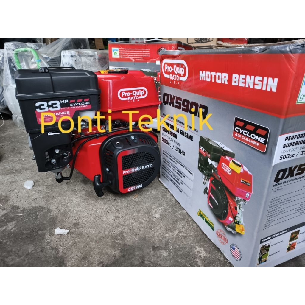 Mesin penggerak/kato/robin PROQUIP QX590R 33HP putaran 1:1