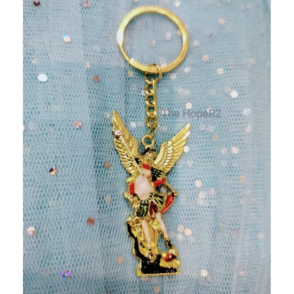 Gantungan Kunci St.Mikael Gold Warna