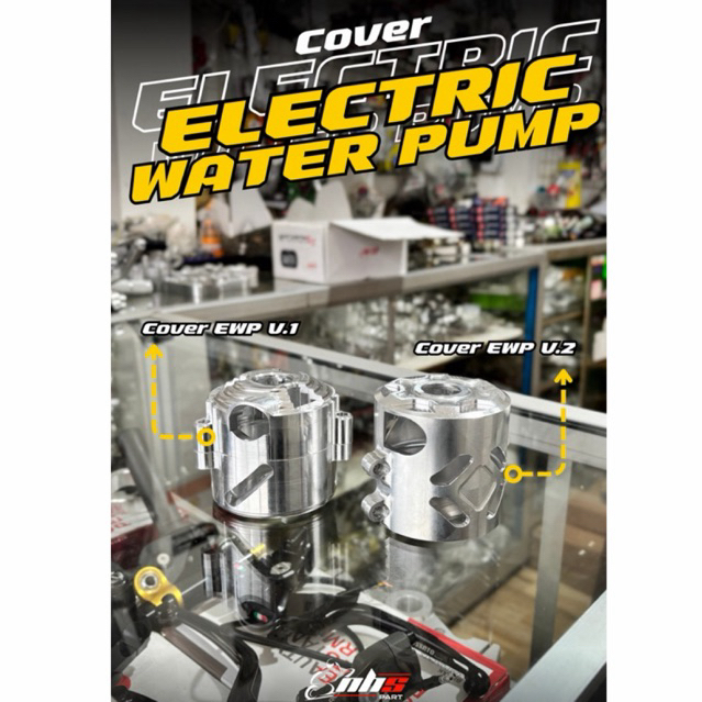 Cover EWP Cover Electric Water Pump Alumunium Proses CNC
