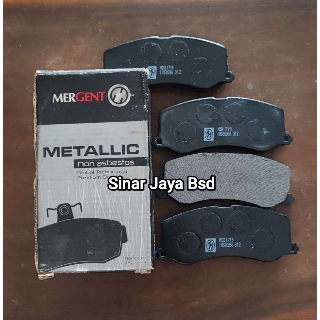 Brake Pad Kanvas Rem Depan Suzuki Amenity Esteem 1.3 CC