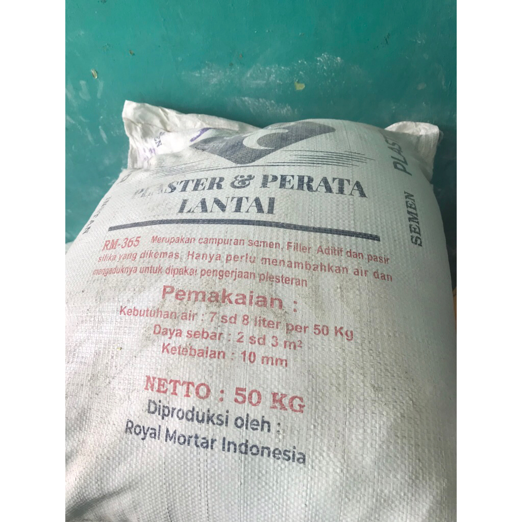 Semen Plester & Perata Lantai Instan 1Kg