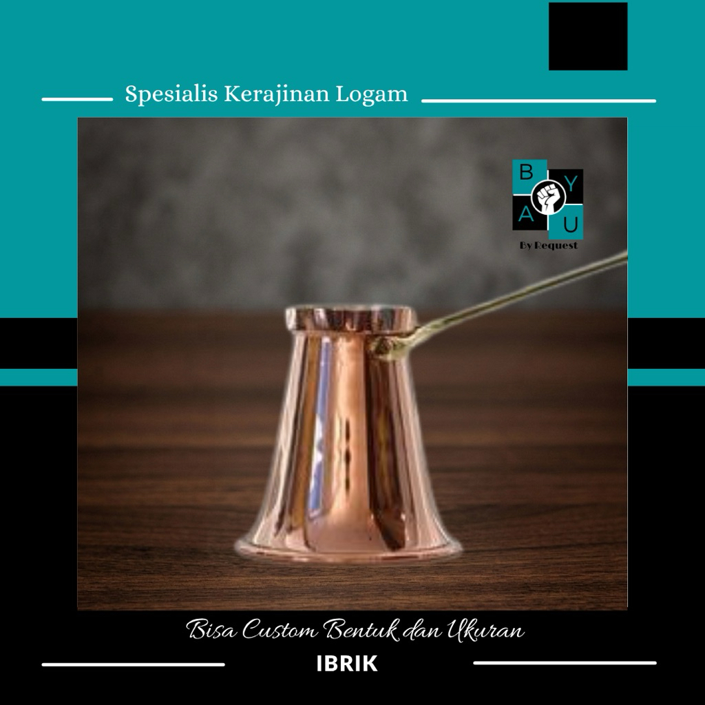 JUAL TURKISH CAFFEE, IBRIK TEMBAGN