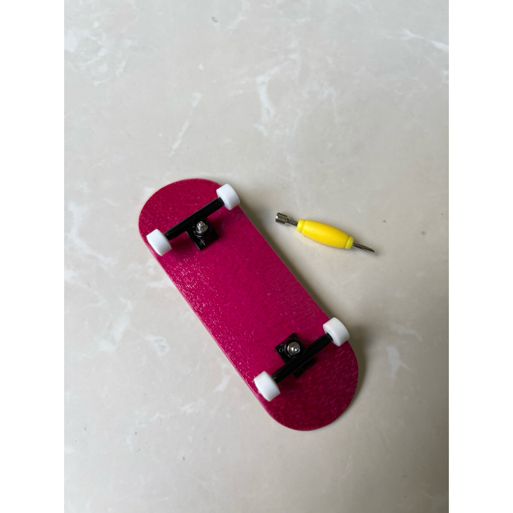 Fullset fingerboard (finger skateboard) 34mm low concave papan blank warna