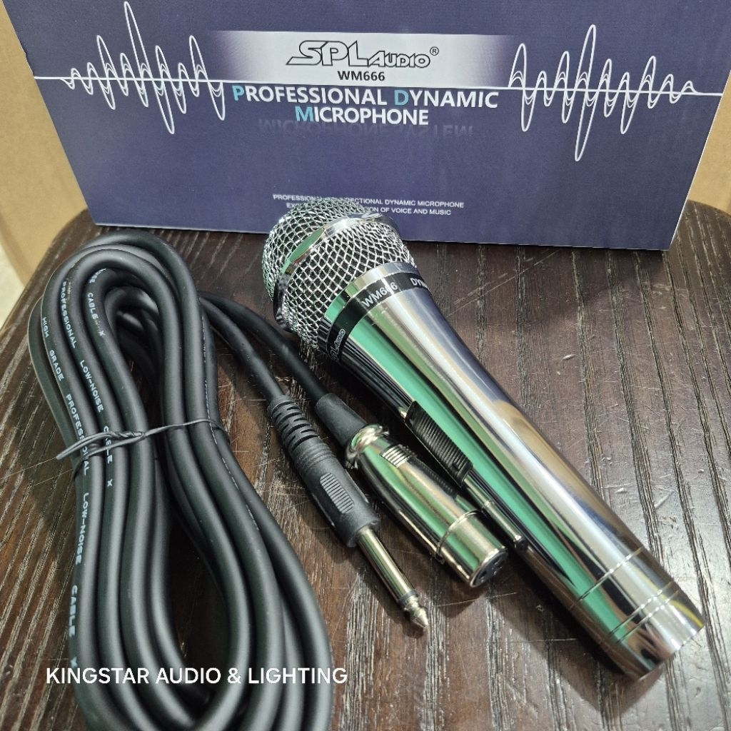 Mic SPL Audio WM666 Original WM 666 Professional Dynamic Microphone