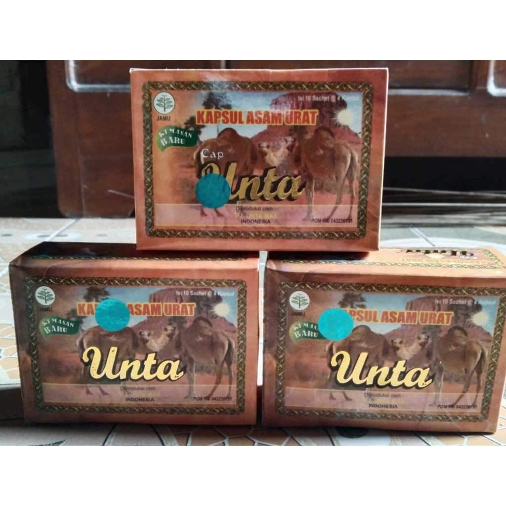 Kapsul Asam Urat Cap Unta Original