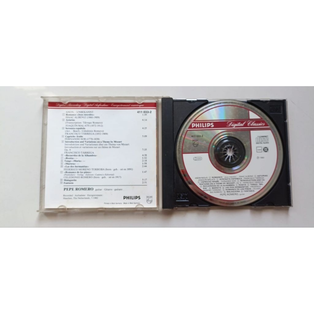 Pepe Romero Import Cd Audio Ori