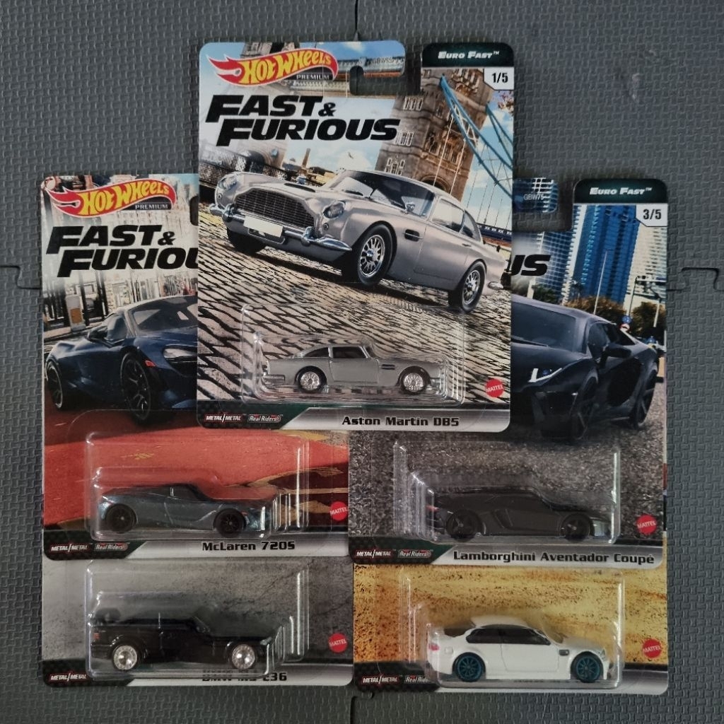 Hot Wheels Premium Fast & Furious - Euro Fast