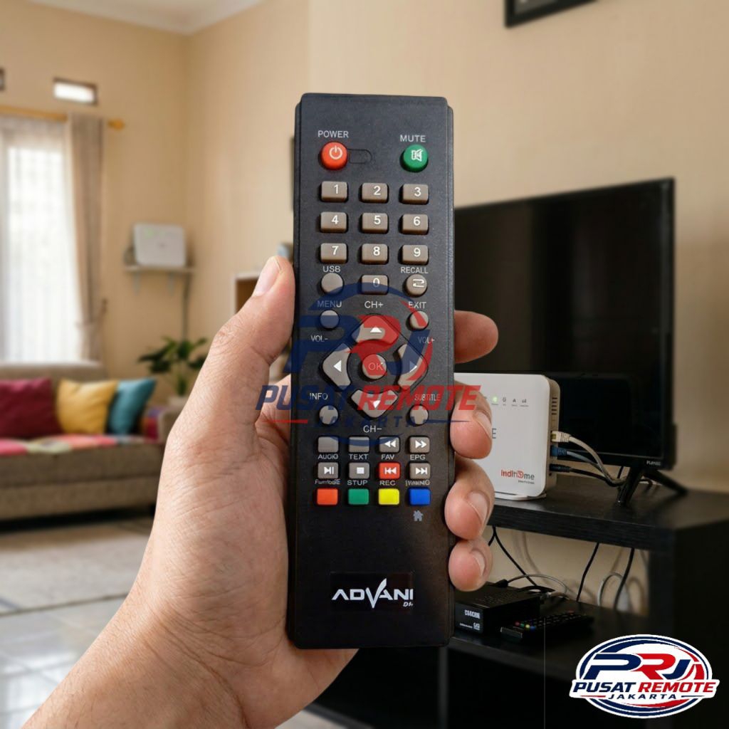 Remot Remote STB ADVAN RTV DIGIBOX/DIGITV ST-03 Digipro Tanpa setting