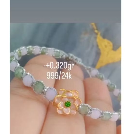 GELANG SAMAPURA KRISTAL DAN CHARM 24