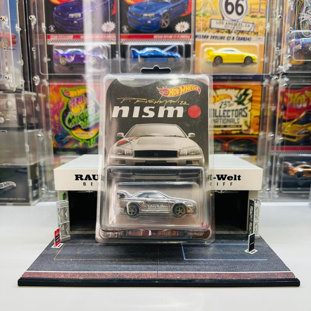 Hotwheels RLC 2022 Nissan Skyline GTR R34 Nismo Silver SIGNED
