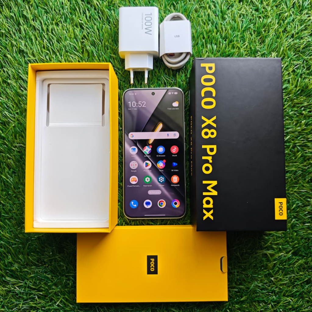 POCO X8 PRO MAX SECOND 12/256GB HP SECOND HP SEKEN HP BEKAS HP MURAH