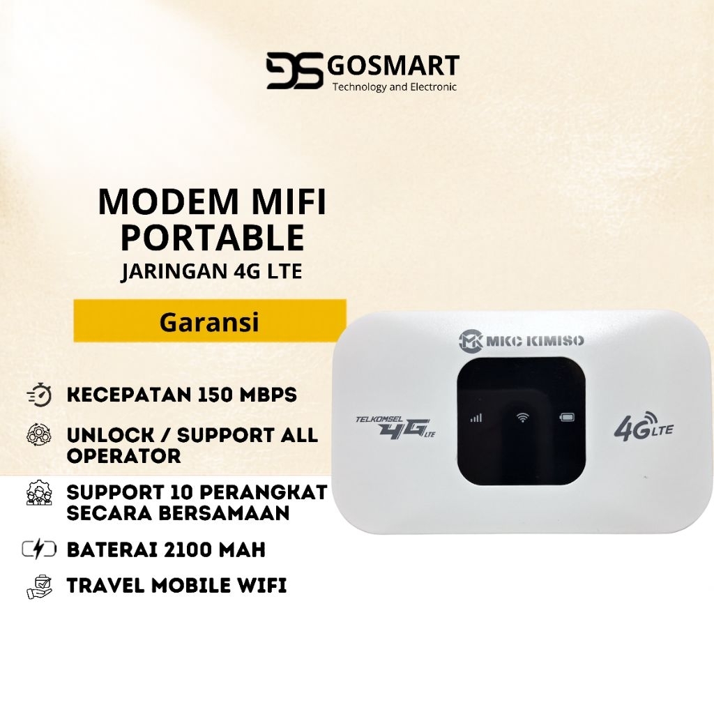 MODEM MIFI TELKOMSEL 4G LTE BOLT UNLOCK ALL OPERATOR WIFI PORTABLE