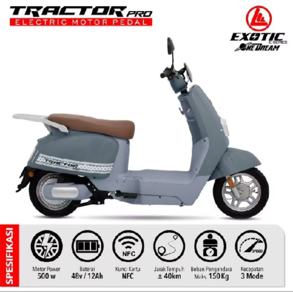 Sepeda Listrik Exotic Tractor Pro