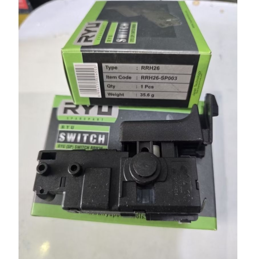 SWITCH RYU RRH26 SAKLAR MESIN BOR BOBOK RYU RRH 26 ORIGINAL