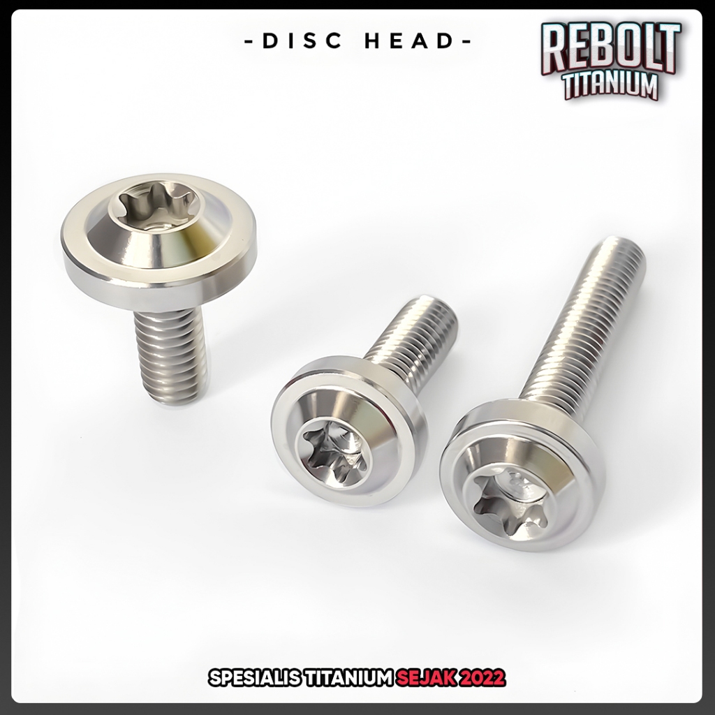 Baut Titanium M 6x50 GR5 REBOLT