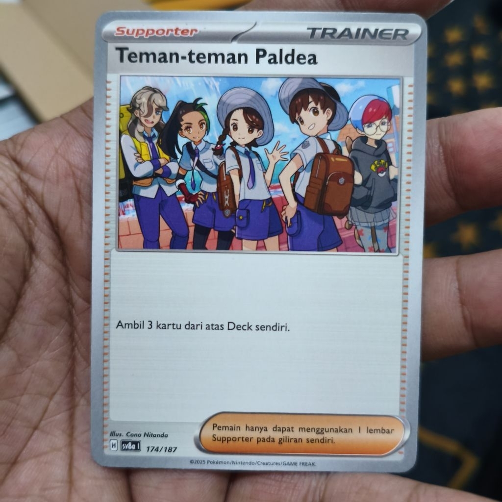 teman teman paldea tcg pokemon / kartu pokemon