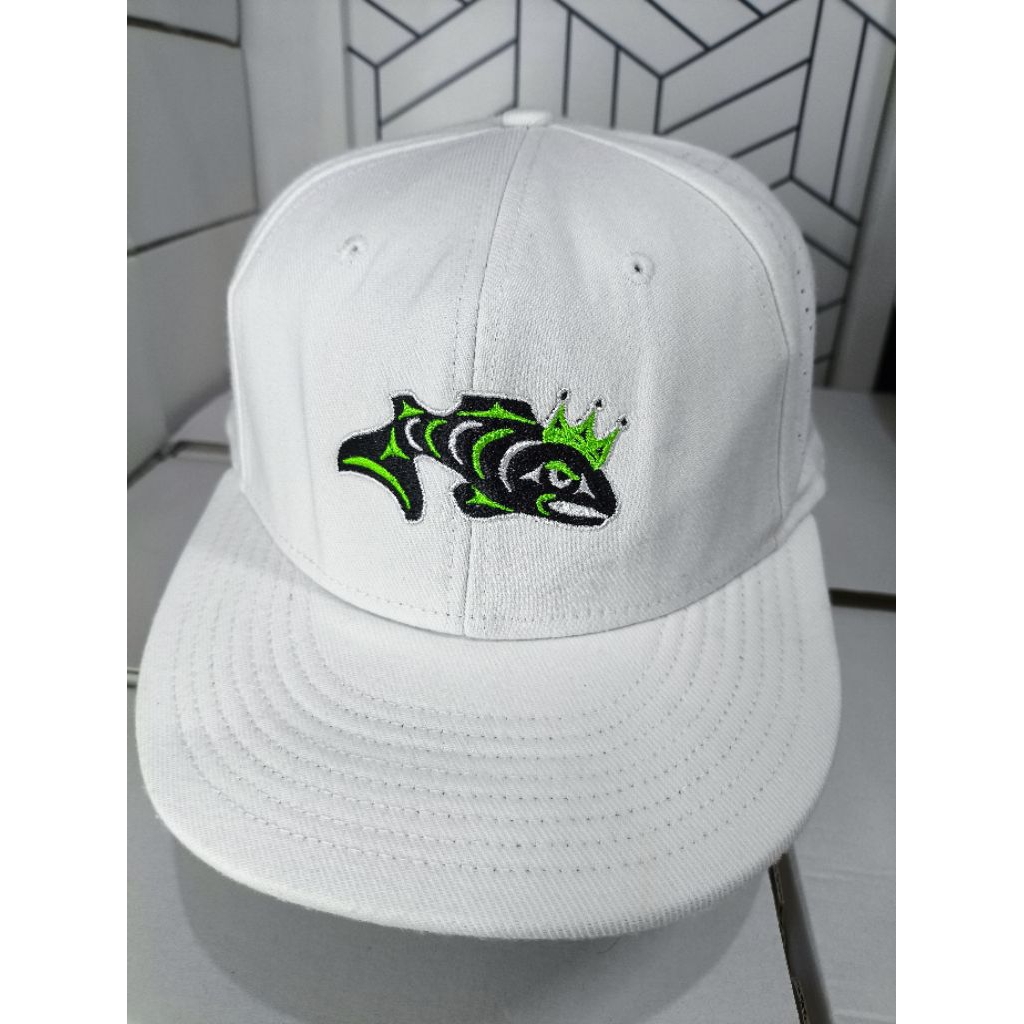 Topi Nike Snapback Fish White Original