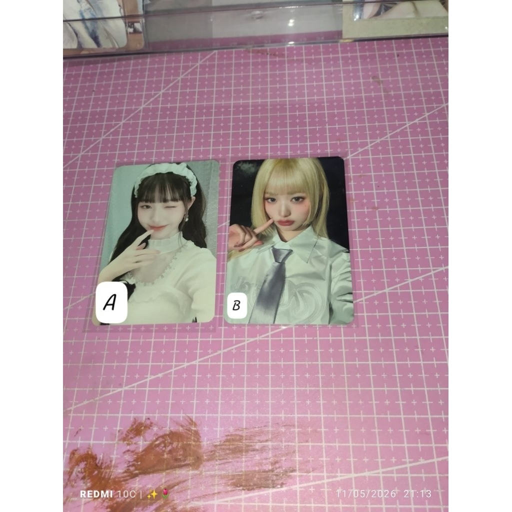 photocard wonyoung ive
