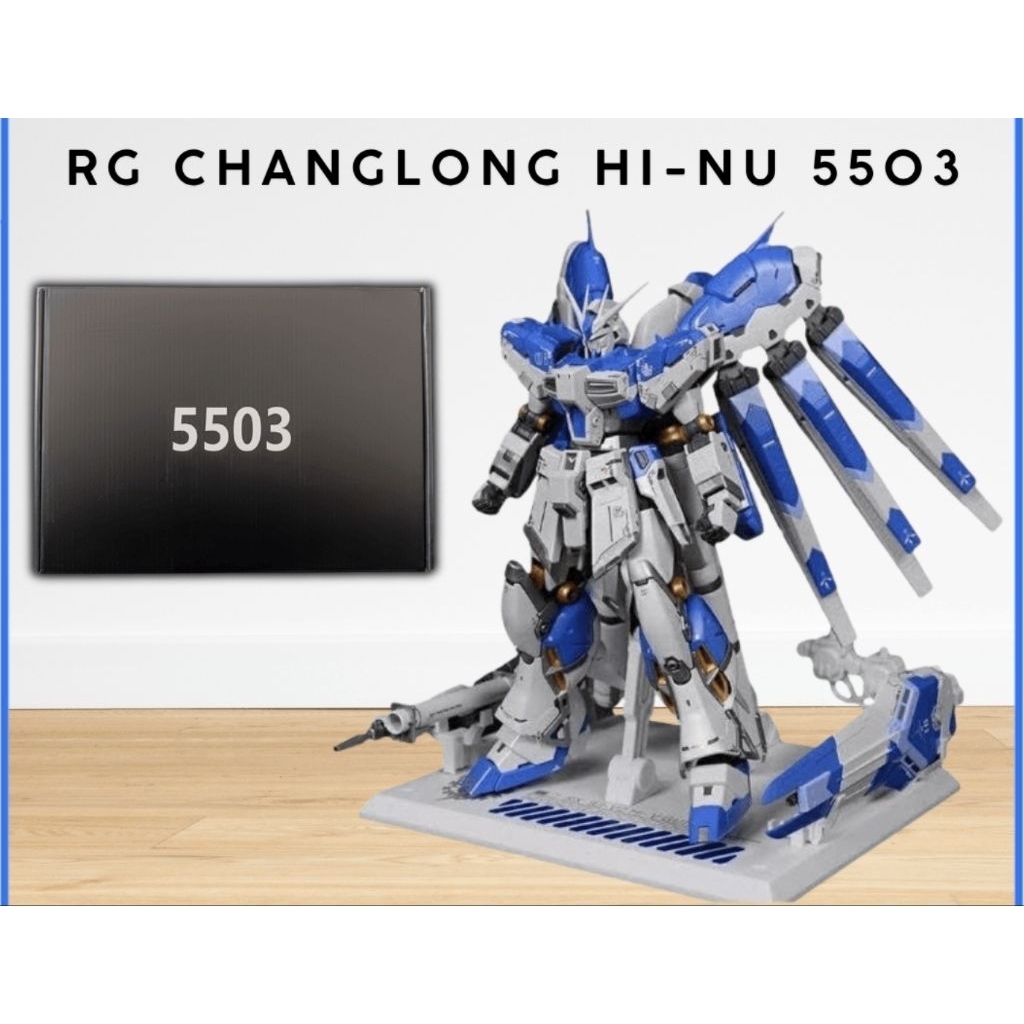 changlong 5503 RG Hi Nu v gundam bukan king gaogao real grade 144 100 master high perfect fukuoka fi