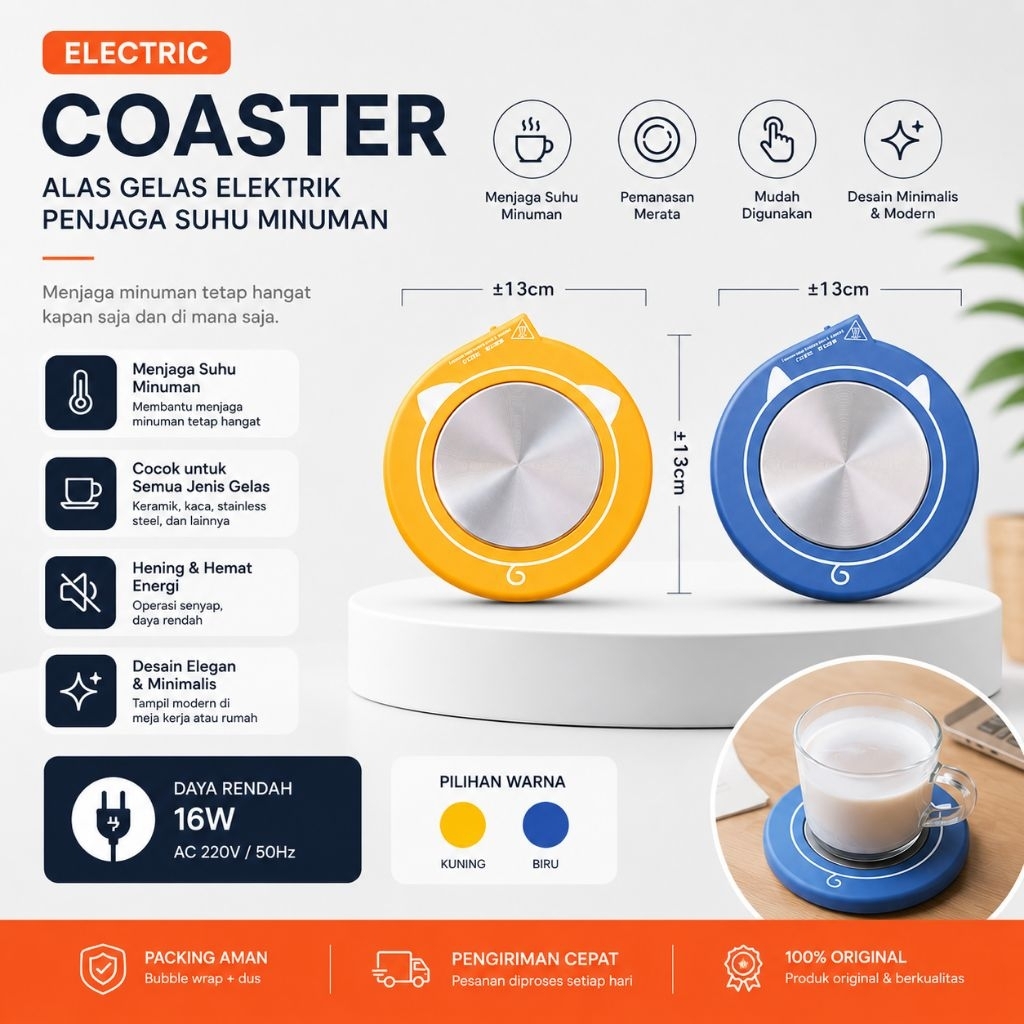 Joyoung Heating Coaster USB / Mug Warmer / Tatakan Gelas dengan Pemanas
