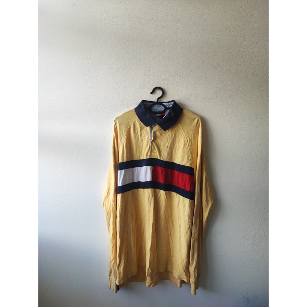 POLO LONG SLEVEE TOMMY HILFIGER BIG LOGO ORIGINAL
