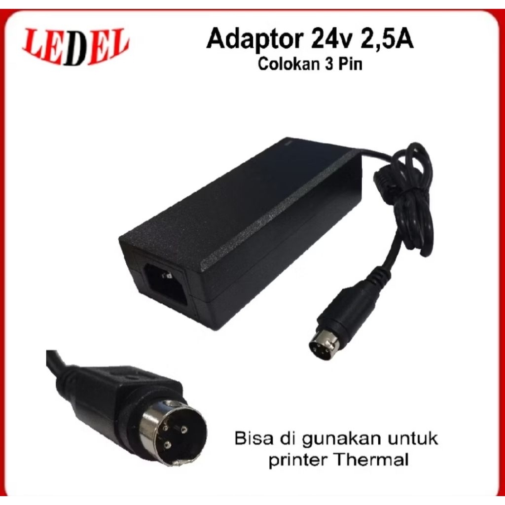 Adaptor Printer pin 3 Original copotan bixolon SLP 220