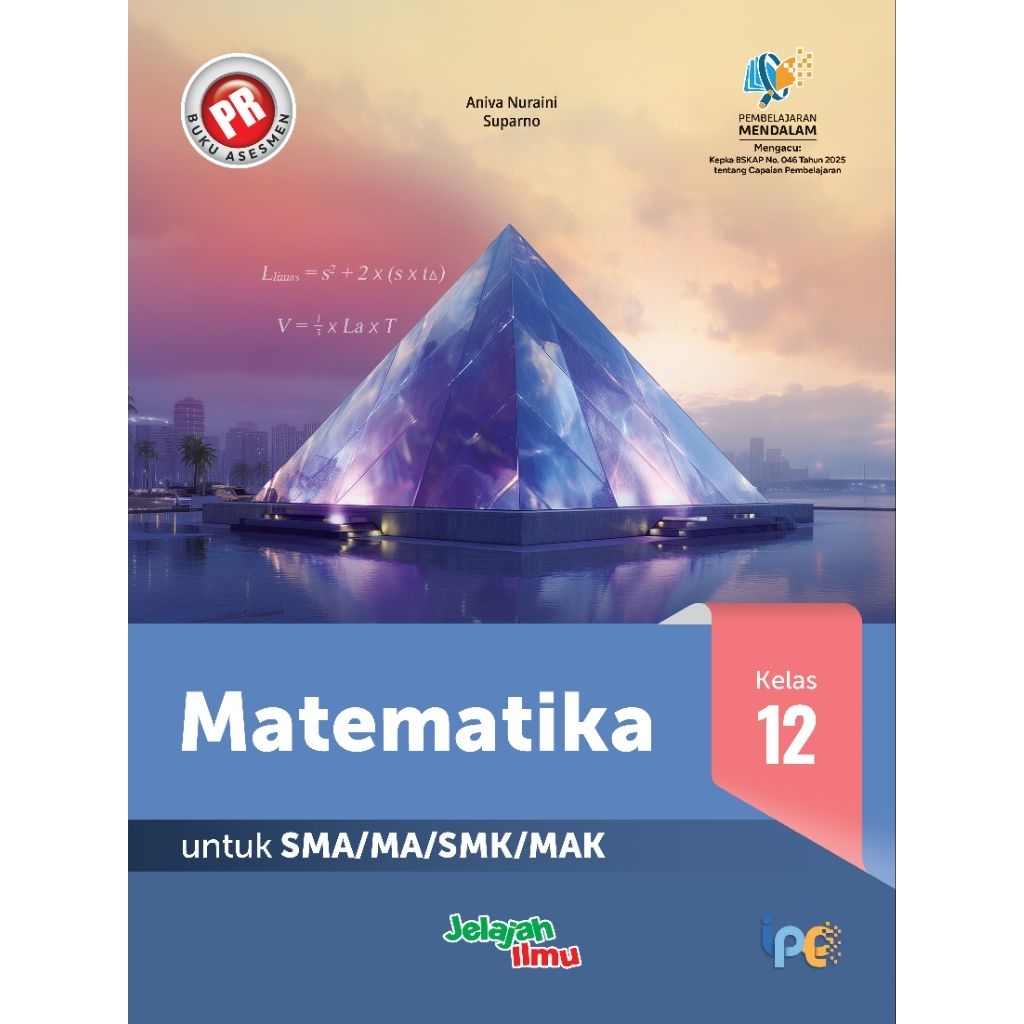 Buku lks pr interaktif Asesmen Matematika Kelas XII, 12 tahun 2026 Intan Pariwara
