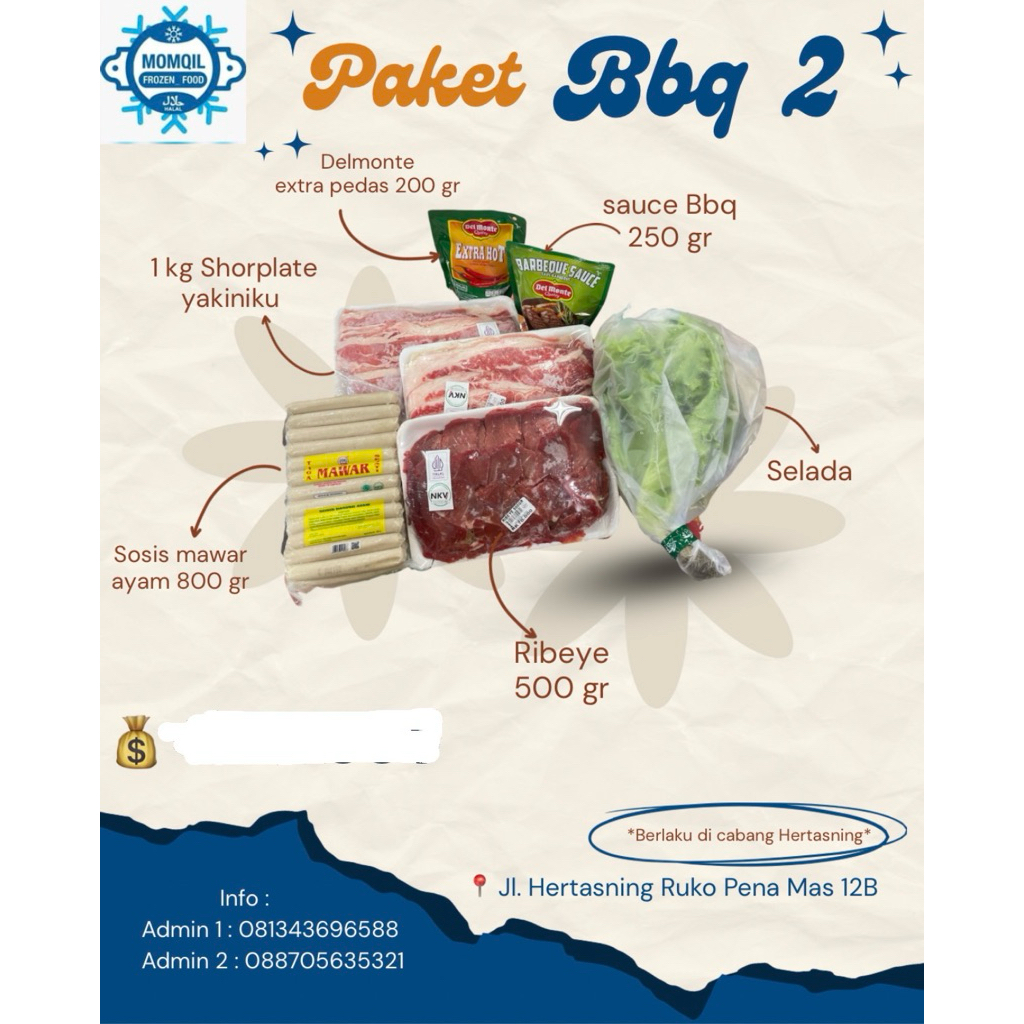 PAKET BBQ 2 | DAGING BBQ