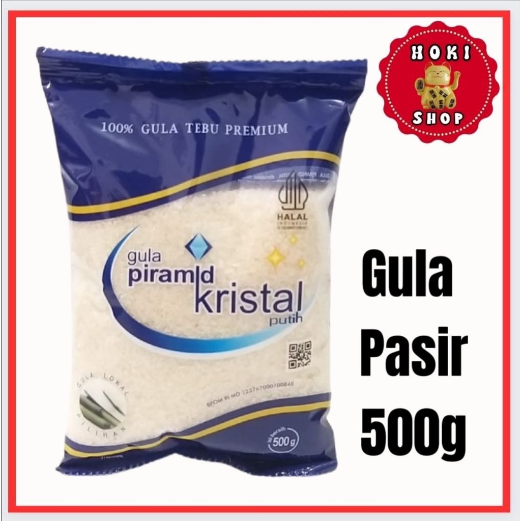 GULA PASIR Piramid Kristal 500g / Gula 500gr /  Gula Piramid