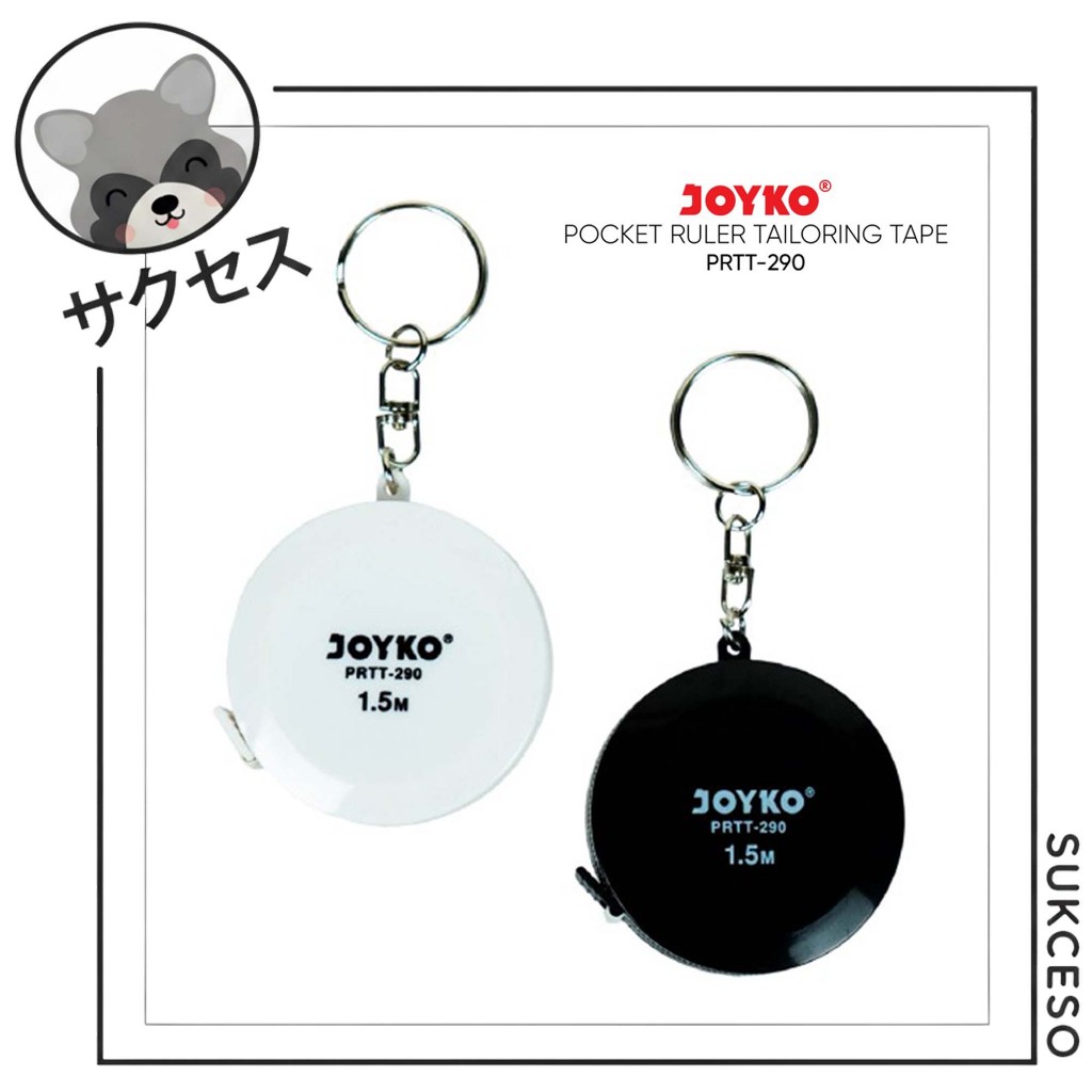 Joyko PRTT-290 Tape Measure 3m - Penggaris Pocket Tahan Gores Anti Karat