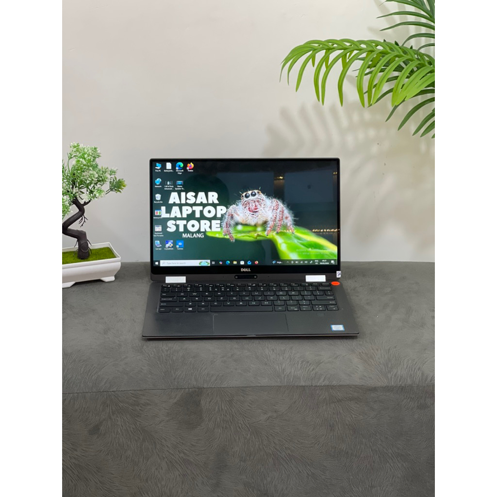Laptop dell XPS 13 9365 core i7 gen 7 ram 16 gb Ssd 256gb