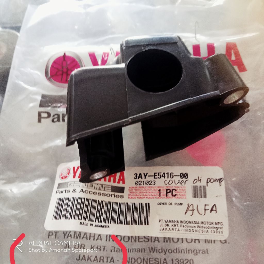 COVER TUTUP POMPA OLI SAMPING FIZR