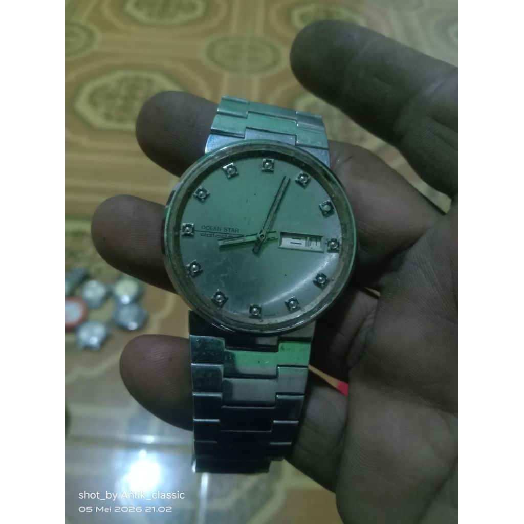 jam tangan Mido bekas/rusak