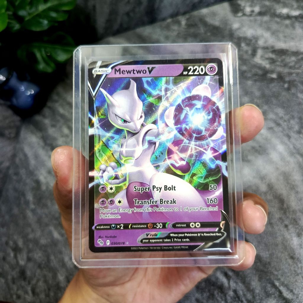 mewtwo English holo kartu pokemon TCG english asli original | sedia juga pokemon AR / CHR / SAR