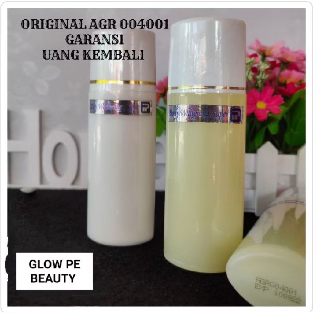 PAKET HB AGR 004001 SIANG DAN MALAM ORIGINAL SUPER WHITENING KLOBE INKOPAD