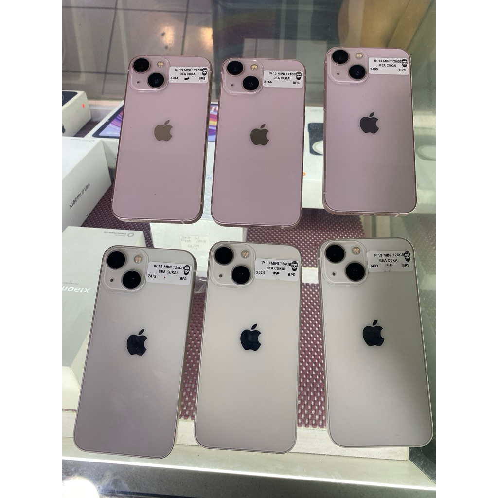 Iphone 13 mini 128Gb beacukai fullset nominus