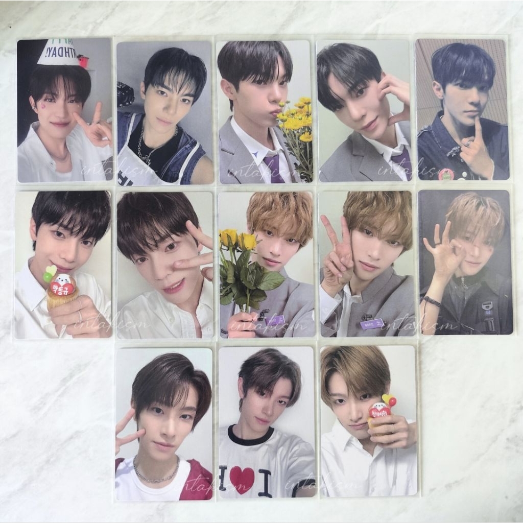 (Ready Stock) Official Photocard Park Donggyu Chen Kaiwen Kim Geonwoo Boys 2 Planet After Journey