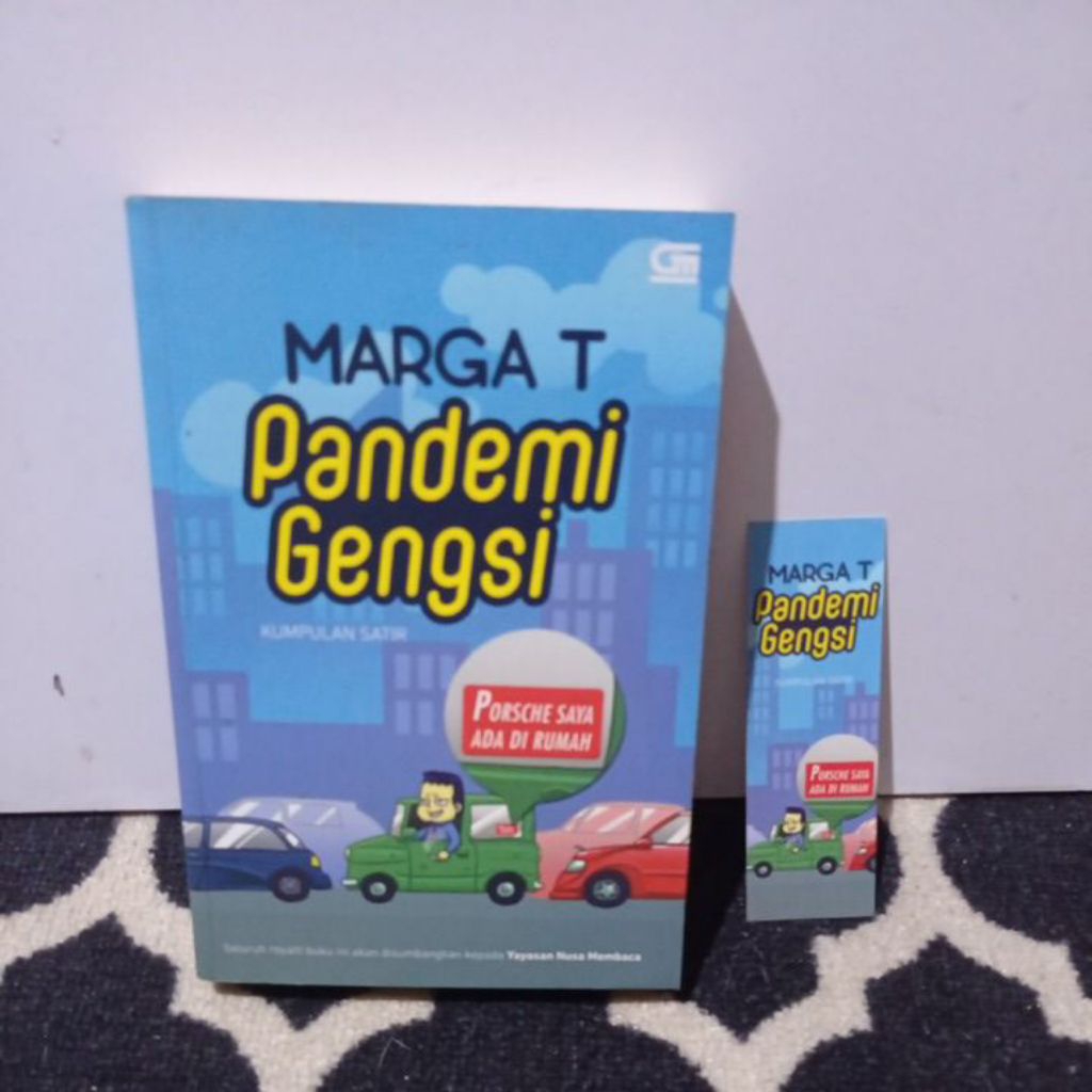 NOVEL PANDEMI GENGSI . KUMPULAN SATIR.     MARGA T