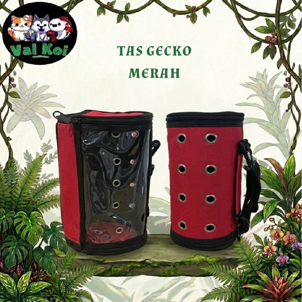 Tas travel hewan Gecko dll