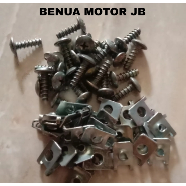 BENUA MOTOR BAUT BODY PLUS KLIP UNIVERSAL / BAUT BODY KLIP