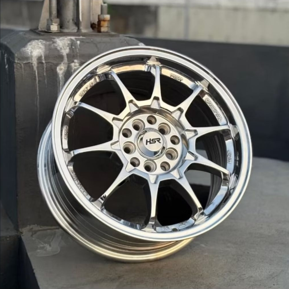 VELG HSR SRD R16 pcd 5x100 5x114,3 warna high polish