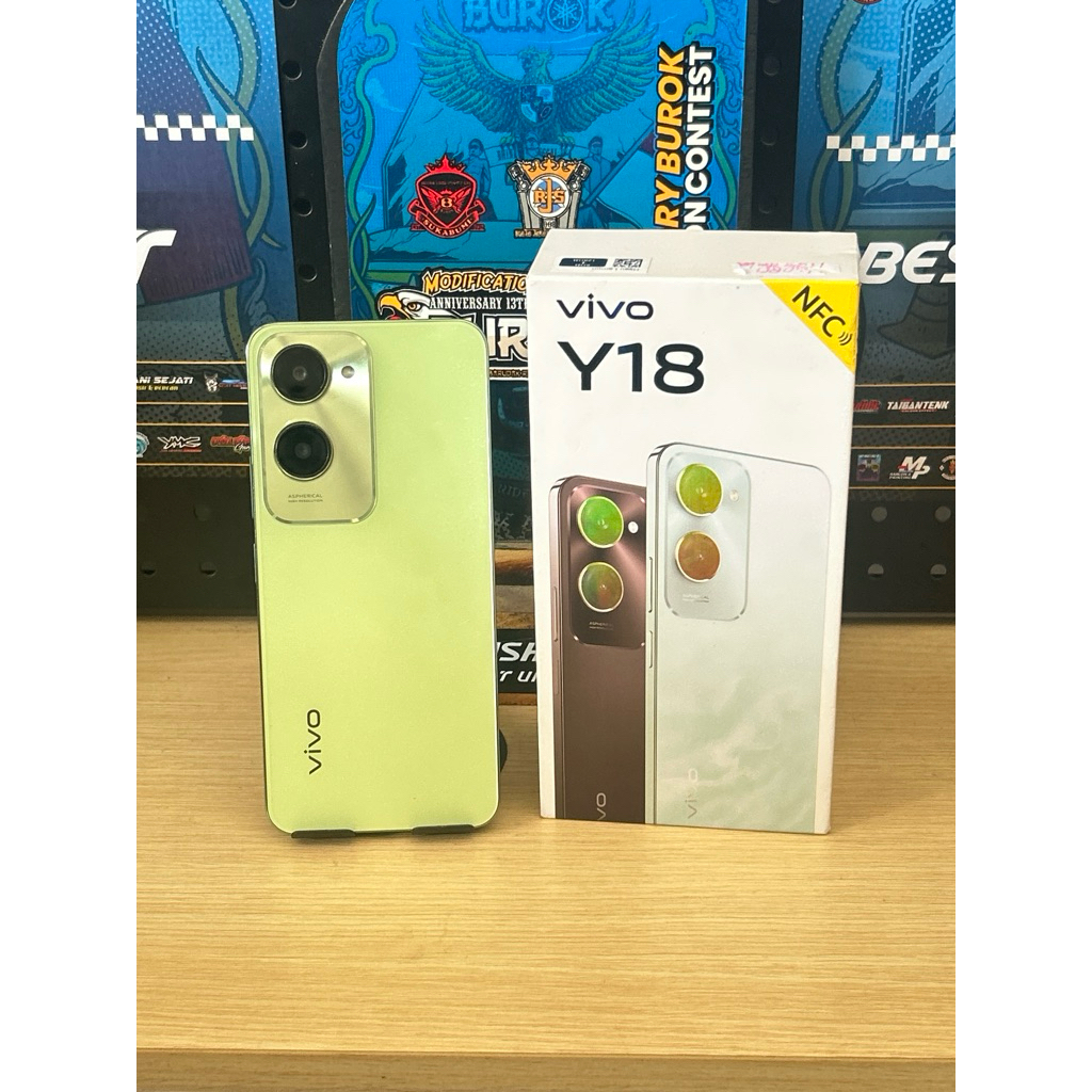 vivo y18 Ram 6/128 Second Bergaransi