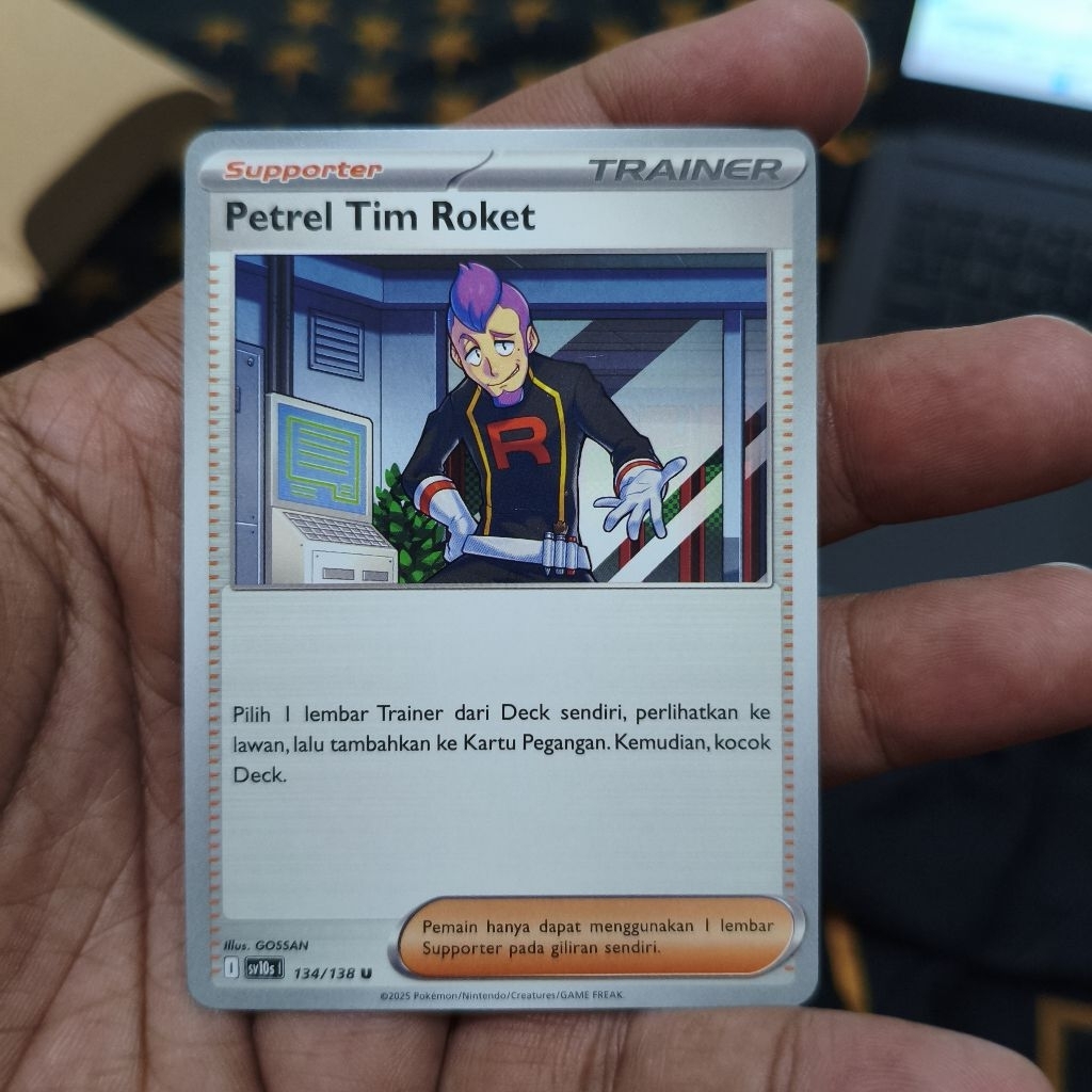 petrel tim roket tcg pokemon / kartu pokemon