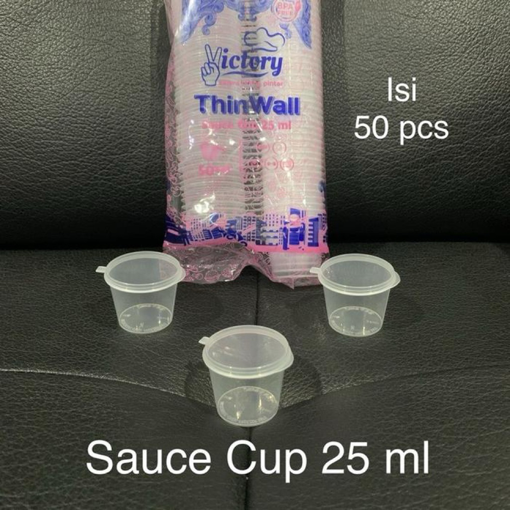 Saus cup, Cup saos atau Wadah Saus