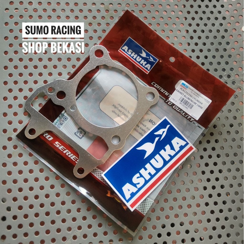 PAKING BLOK BAWAH ALLOY VARIO VARIO 125 150 ASHUKA ALUMINIUM 1 2 MM