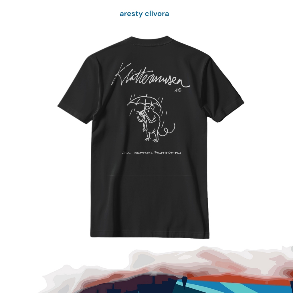 Klattermusen Runa Rain Mouse T-Shirt | Kaos Klattermusen | Kaos Outdoor | Kaos Polos | Kaos Mendaki