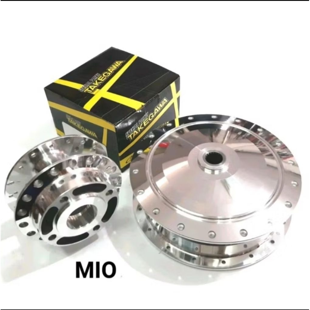 Tromol Depan+Belakang Mio Sporty Mio Soul Mio Smile Takegawa Bubut Cnc Sepasang