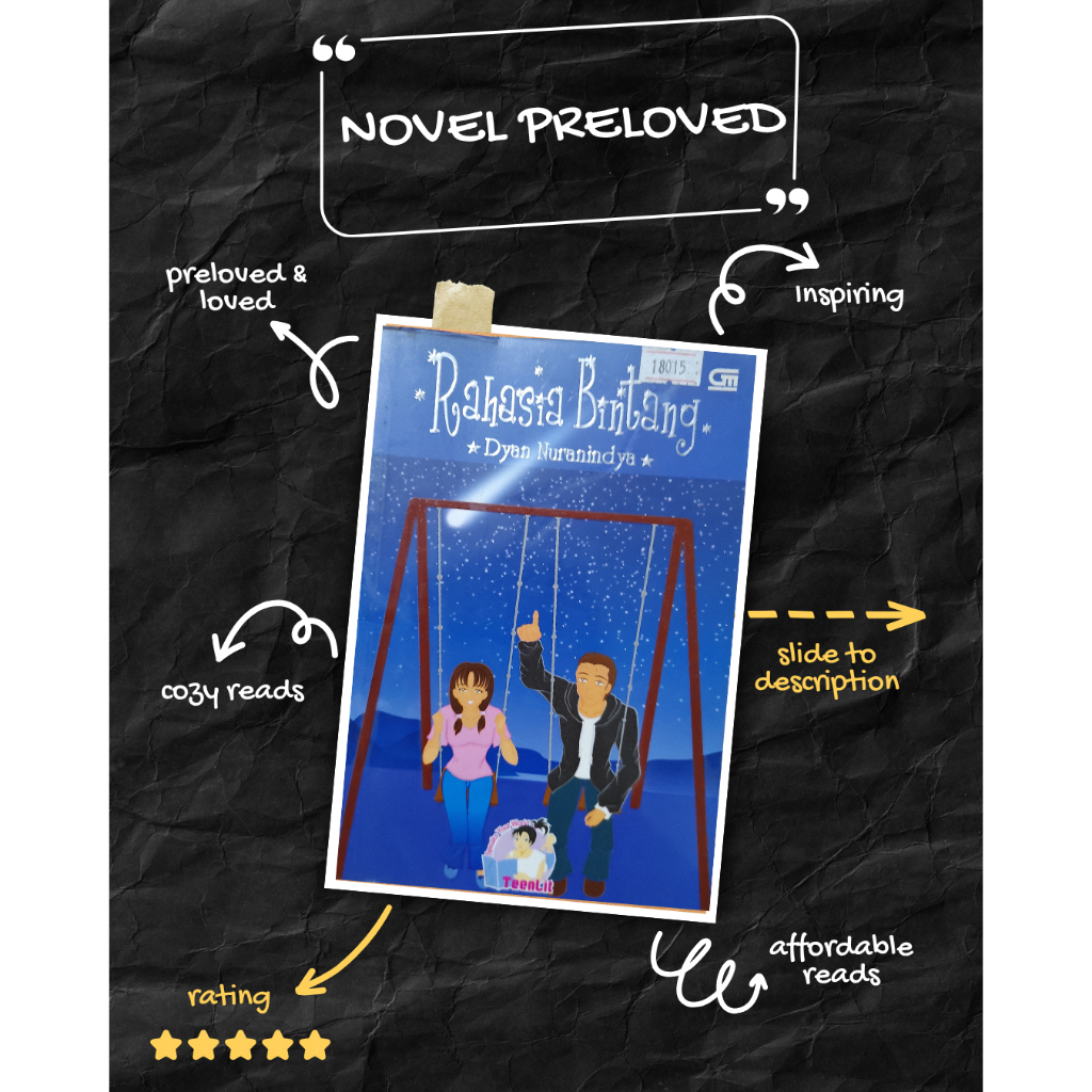 [NOVEL PRELOVED] Rahasia Bintang by Dyan Nuranindya